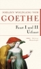 Buchcover und Innenansicht für das Buch: Faust I und II Urfaust