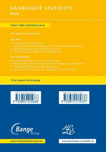 Buchcover und Innenansicht für das Buch: Der blonde Eckbert / Der Runenberg (Textausgabe)
