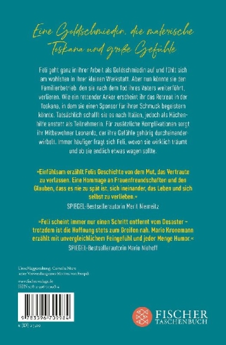 Buchcover und Innenansicht für das Buch: Funkelnd wie Glück