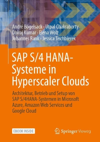 Buchcover und Innenansicht für das Buch: SAP S/4 HANA-Systeme in Hyperscaler Clouds