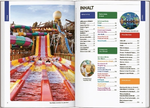 Buchcover und Innenansicht für das Buch: LONELY PLANET Reiseführer Dubai & Abu Dhabi