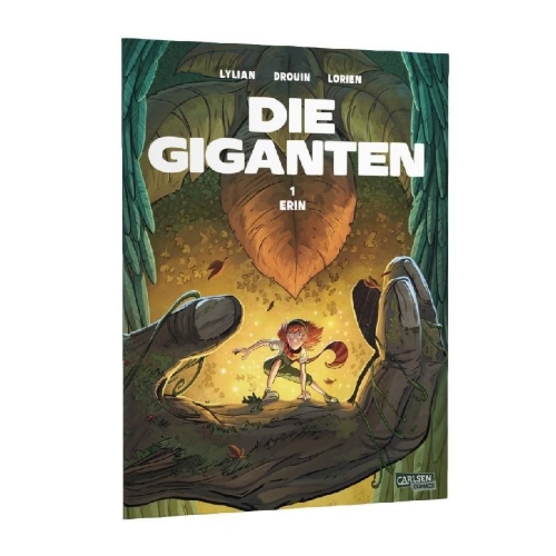 Buchcover und Innenansicht für das Buch: Die Giganten 1: Erin
