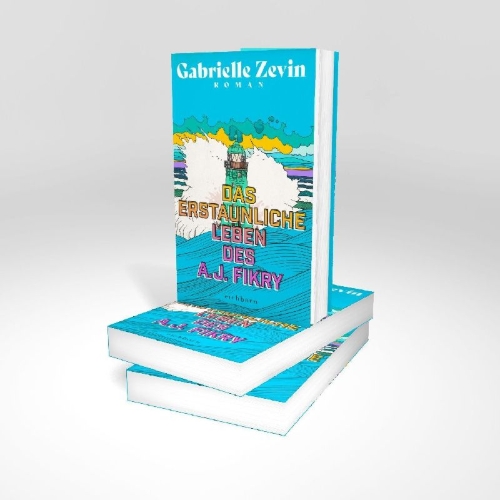 Buchcover und Innenansicht für das Buch: The Storied Life of A.J. Fikry