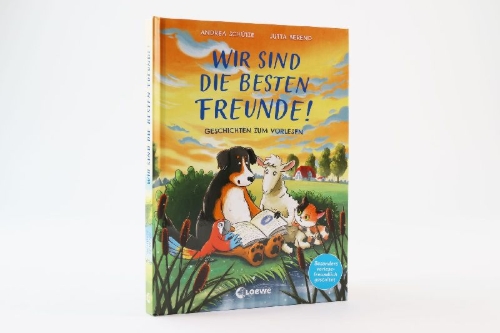 Buchcover und Innenansicht für das Buch: Wir sind die besten Freunde!
