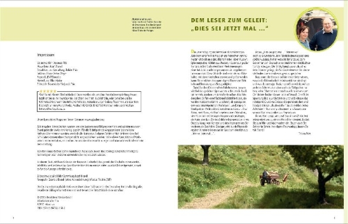 Buchcover und Innenansicht für das Buch: Traumanlagen selbst gestalten