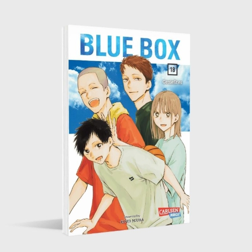 Buchcover und Innenansicht für das Buch: Ao no Hako