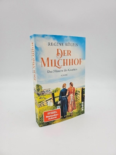 Buchcover und Innenansicht für das Buch: Der Milchhof - Das Flüstern der Gezeiten