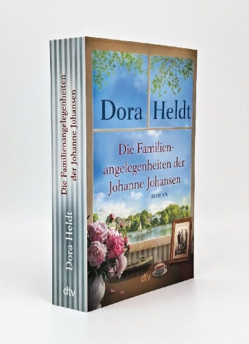 Buchcover und Innenansicht für das Buch: Die Familienangelegenheiten der Johanne Johansen