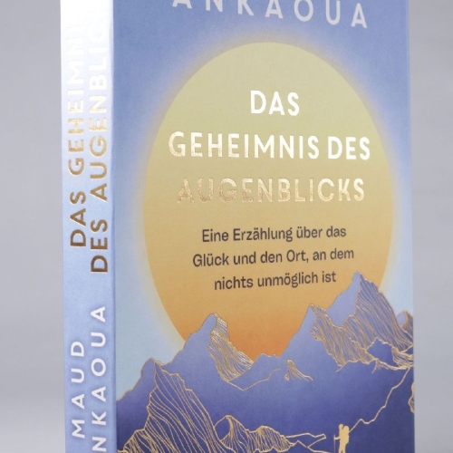 Buchcover und Innenansicht für das Buch: Das Geheimnis des Augenblicks