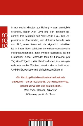 Buchcover und Innenansicht für das Buch: Der Healing Code