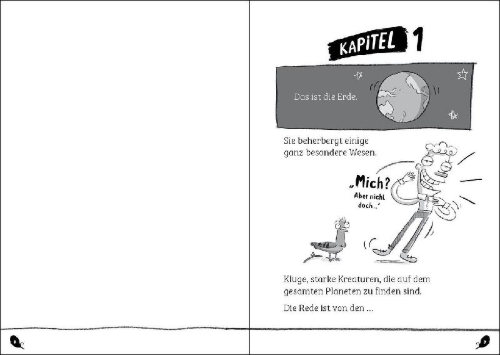 Buchcover und Innenansicht für das Buch: Real Pigeons Peck Punches