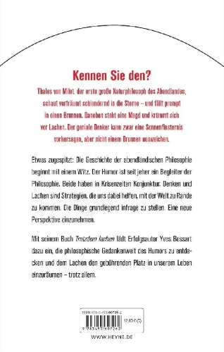 Buchcover und Innenansicht für das Buch: Trotzdem lachen