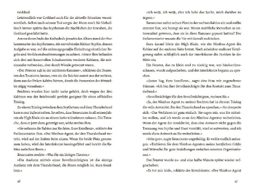 Buchcover und Innenansicht für das Buch: Scythe - Thunderhead