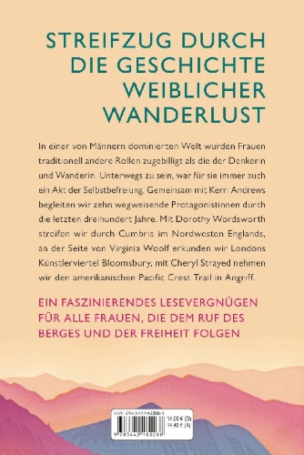 Buchcover und Innenansicht für das Buch: Wanderers. A History of Women Walking