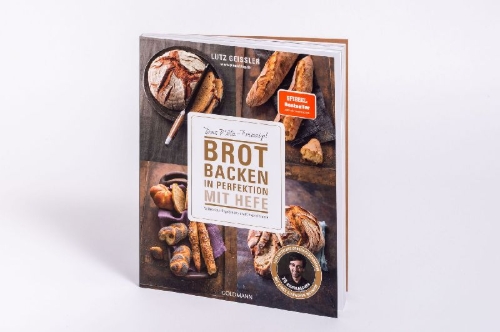 Buchcover und Innenansicht für das Buch: Brot backen in Perfektion mit Hefe