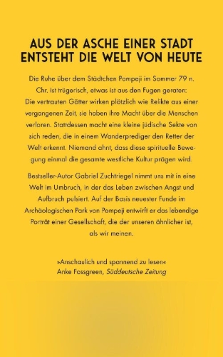 Buchcover und Innenansicht für das Buch: Pompejis letzter Sommer