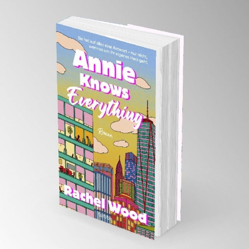 Buchcover und Innenansicht für das Buch: Annie Knows Everything