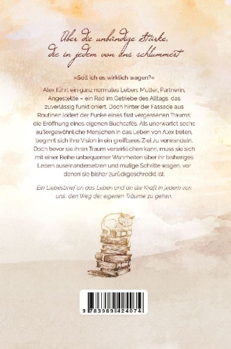Buchcover und Innenansicht für das Buch: Die Kraft in dir