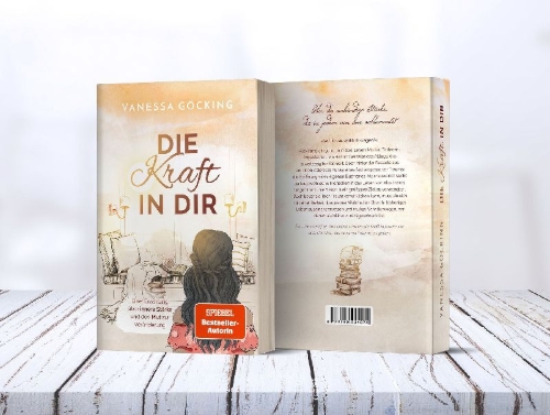 Buchcover und Innenansicht für das Buch: Die Kraft in dir