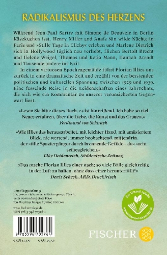 Buchcover und Innenansicht für das Buch: Liebe in Zeiten des Hasses