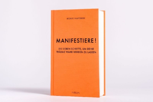 Buchcover und Innenansicht für das Buch: MANIFEST. 7 Steps for Living Your Best Life