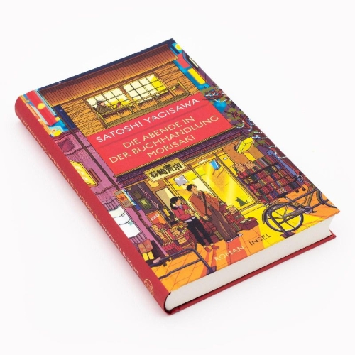 Buchcover und Innenansicht für das Buch: Zoku. Morisaki shoten no hibi