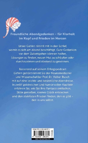 Buchcover und Innenansicht für das Buch: Gute Nacht, Gehirn