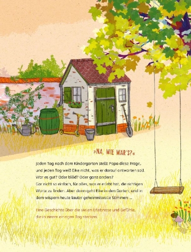 Buchcover und Innenansicht für das Buch: Wie war's heute?
