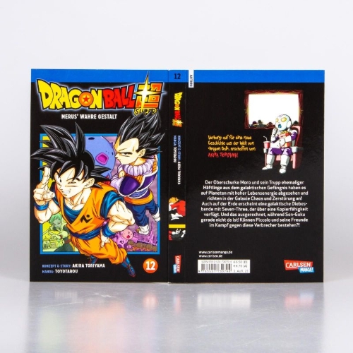 Buchcover und Innenansicht für das Buch: Dragon Ball Super
