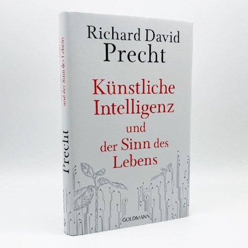Buchcover und Innenansicht für das Buch: Künstliche Intelligenz und der Sinn des Lebens