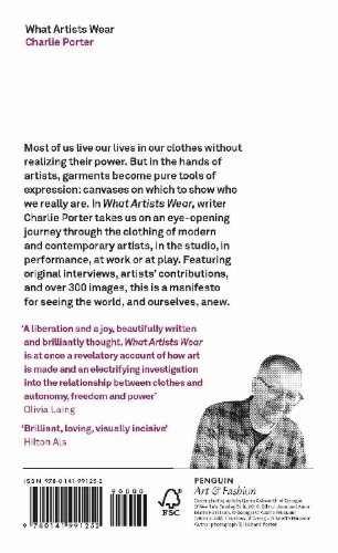 Buchcover und Innenansicht für das Buch: What Artists Wear