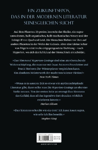 Buchcover und Innenansicht für das Buch: Hyperion / The Fall of Hyperion