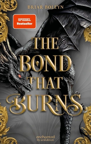 Buchcover und Innenansicht für das Buch: The Bond that Burns
