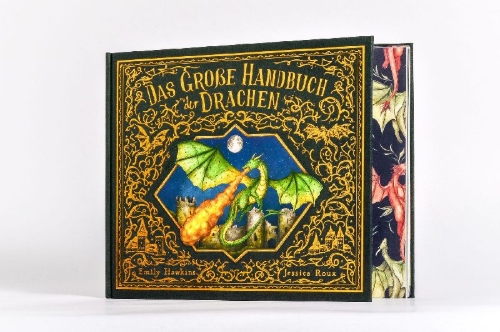 Buchcover und Innenansicht für das Buch: A Natural History of Dragons