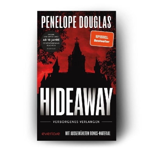 Buchcover und Innenansicht für das Buch: Hideaway