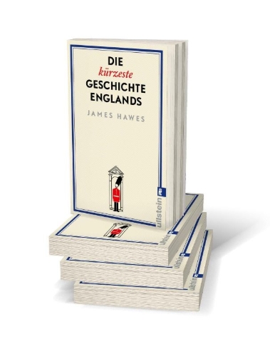 Buchcover und Innenansicht für das Buch: The Shortest History of England