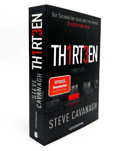 Buchcover und Innenansicht für das Buch: Thirteen