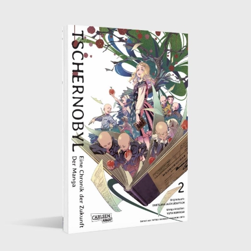 Buchcover und Innenansicht für das Buch: CHERNOBYL NO INORI