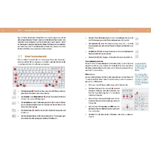 Buchcover und Innenansicht für das Buch: Microsoft Office für Senioren - Word, Excel und PowerPoint