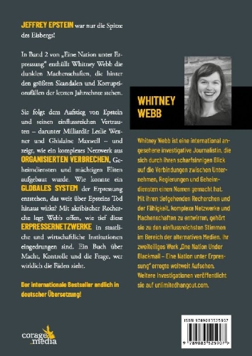 Buchcover und Innenansicht für das Buch: One Nation Under Blackmail