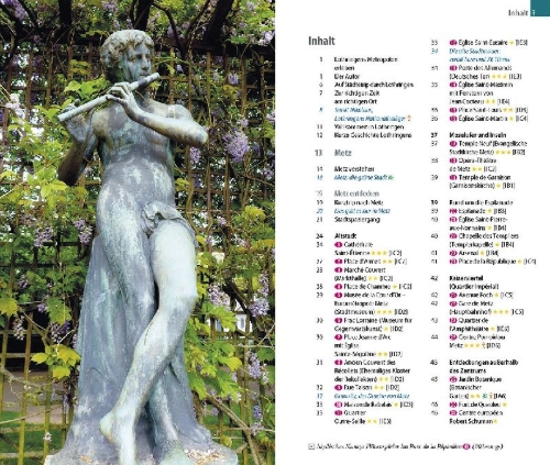 Buchcover und Innenansicht für das Buch: Reise Know-How CityTrip Metz und Nancy mit Bar-Le-Duc
