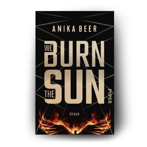 Buchcover und Innenansicht für das Buch: We Burn the Sun