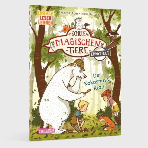 Buchcover und Innenansicht für das Buch: Die Schule der magischen Tiere ermittelt 3: Der Kokosnuss-Klau