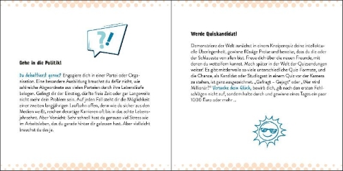 Buchcover und Innenansicht für das Buch: Ruhestand ist ein Vollzeitjob