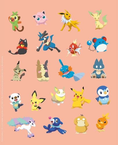 Buchcover und Innenansicht für das Buch: Pokémon Junior: Mein großer Sticker- und Rätselspaß