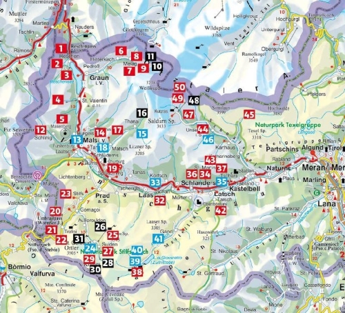 Buchcover und Innenansicht für das Buch: Vinschgau