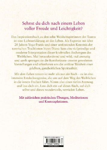 Buchcover und Innenansicht für das Buch: Mit dem Leben tanzen