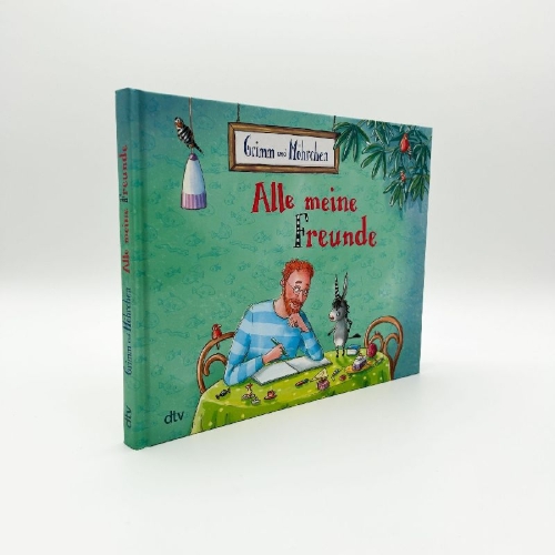 Buchcover und Innenansicht für das Buch: Grimm und Möhrchen - Alle meine Freunde