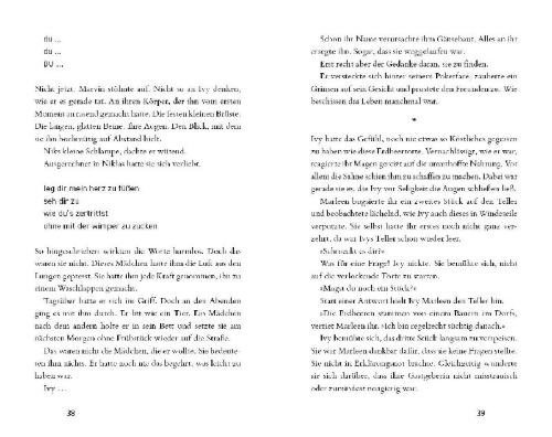 Buchcover und Innenansicht für das Buch: Und du wirst lächelnd sterben