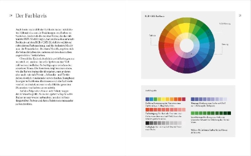 Buchcover und Innenansicht für das Buch: The Colour Bible